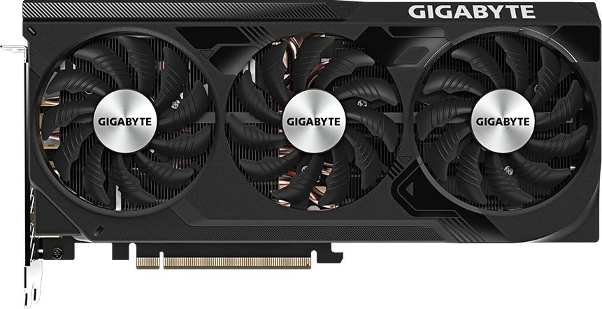 Видеокарта Gigabyte GeForce RTX 4070 Ti Super WindForce GDDR6X 16GB, GV-N407TSWF3OC-16GD