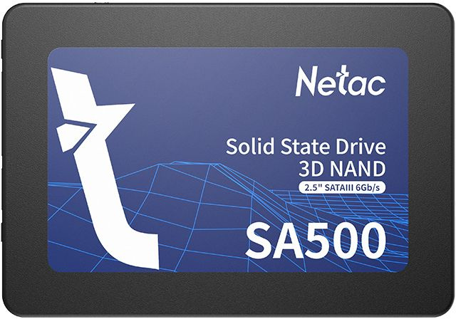 Диск SSD Netac SA500 2.5" 960 ГБ SATA, NT01SA500-960-S3X