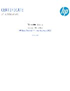 Зубеев А. В. HP Sales Certified - Printer Hardware