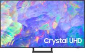 Вид Телевизор Samsung UE75CU8500UX 75" 3840x2160 (4K) серый, UE75CU8500UXCE