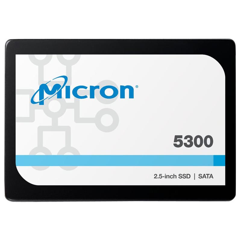 Диск SSD Micron 5300 PRO 2.5" 3.84 ТБ SATA, MTFDDAK3T8TDS-1AW1ZABYY