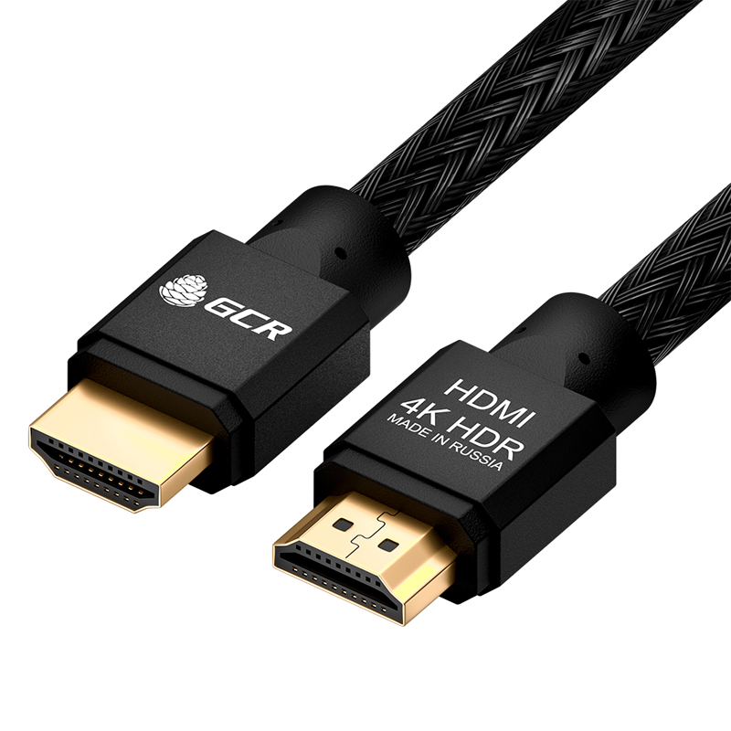 Видео кабель с Ethernet Greenconnect HM481 HDMI (M) -> HDMI (M) 2 м, GCR-52189