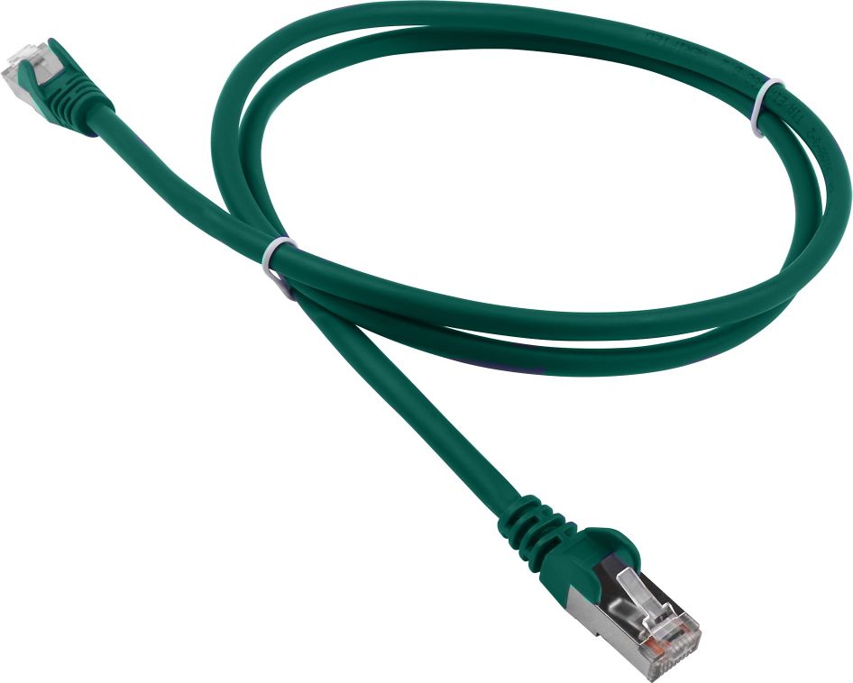 Патч-корд LANMASTER FTP кат. 5e зелёный 5 м, LAN-PC45/S5E-5.0-GN