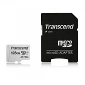Карта памяти Transcend 300S microSDXC UHS-I Class 3 C10 128GB, TS128GUSD300S-A