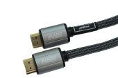 Видео кабель LAZSO HDMI (M) -&gt; HDMI (M) 3 м, WH-111(3M)-B