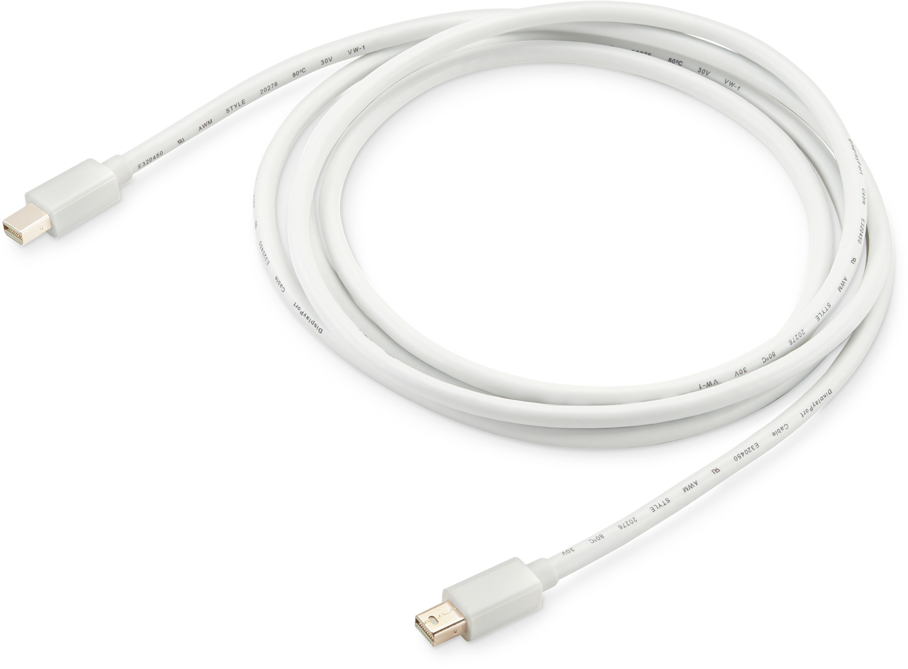 Видео кабель BURO miniDisplayPort (M) -> miniDisplayPort (M) 2 м, BHP MDPP-2