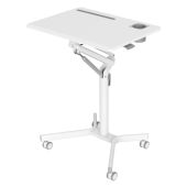 Вид Стол для ноутбука CACTUS FDS101 для дома и офиса Белый/белый, CS-FDS101WWT