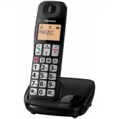 Вид DECT-телефон Panasonic KX-TGE110 чёрный, KX-TGE110RUB