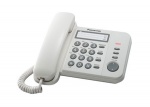 Вид Проводной телефон Panasonic KX-TS2352RU Белый, KX-TS2352RUW
