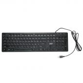 Клавиатура мембранная Acer OKW020 Проводная чёрный, ZL.KBDEE.001