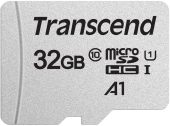 Карта памяти Transcend UHS-I Class 1 C10 , TS32GUSD300S