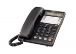Вид Проводной телефон Panasonic KX-TS2365RU чёрный, KX-TS2365RUB