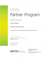 Unify Authorized OpenScape Business