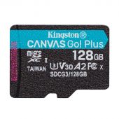Карта памяти Kingston Canvas Go! Plus microSDXC UHS-I Class 3 C10 128GB, SDCG3/128GBSP