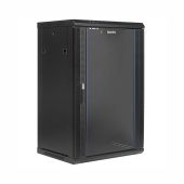 Настенный шкаф Hyperline TWB 22U чёрный, TWB-2245-GP-RAL9004