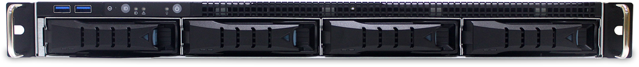 Серверная платформа AIC SB101-A6 4x3.5" Rack 1U, XP1-S101A602