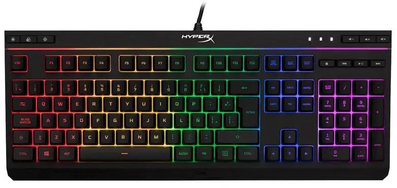 Клавиатура HyperX Alloy Core RGB Проводная чёрный, 4P4F5AA#ABA