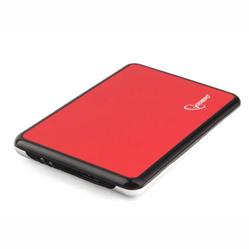 Внешний корпус для HDD/SSD Gembird EE2 2.5" красный, EE2-U3S-61