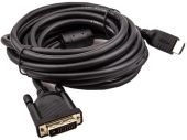 Видео кабель vcom HDMI (M) -&gt; DVI-D (M) 5 м, CG484GD-5M