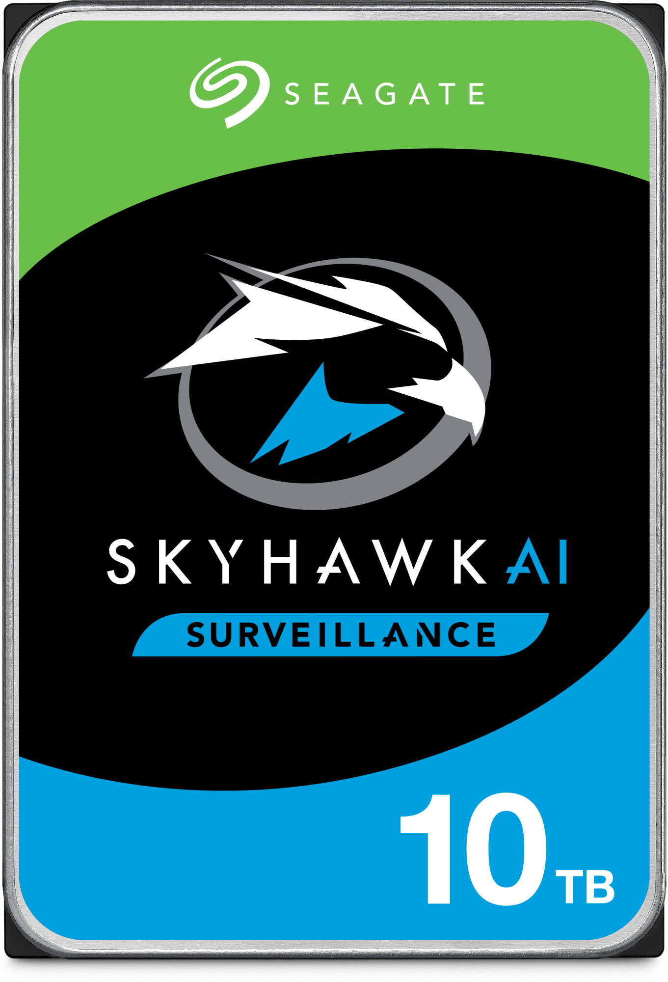 Диск HDD Seagate SkyHawk AI SATA 3.5" 10 ТБ, ST10000VE001