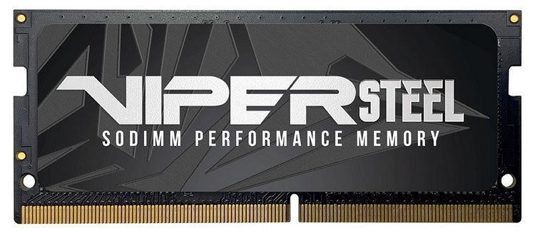 Модуль памяти PATRIOT Viper Steel 16 ГБ SODIMM DDR4 2666 МГц, PVS416G266C8S