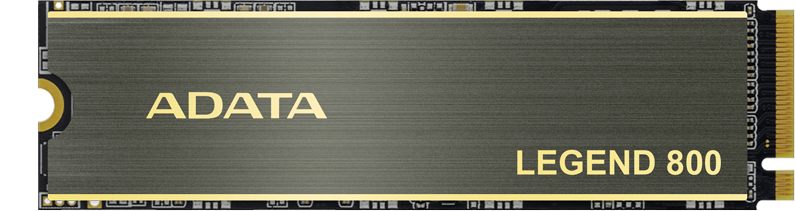 Диск SSD ADATA LEGEND 800 with Heat Sink M.2 2280 1 ТБ PCIe 4.0 NVMe x4, ALEG-800-1000GCS