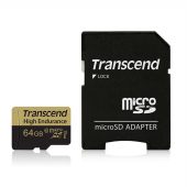 Карта памяти Transcend 10V microSDXC UHS-I Class 1 C10 64GB, TS64GUSDXC10V