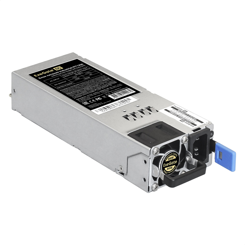Блок питания серверный Exegate Industrial-RTS800 2U 80 PLUS Platinum 800 Вт, EX292322RUS