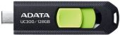 USB накопитель ADATA UC300 USB 3.2 128 ГБ, ACHO-UC300-128G-RBK/GN