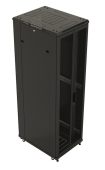 Напольный шкаф Hyperline TTB 42U чёрный, TTB-4266-DD-RAL9004