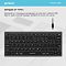 Фото-8 Клавиатура мембранная A4Tech Fstyler FBX51C Беспроводная серый, FBX51C GREY