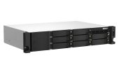 Сетевое хранилище NAS QNAP TS-873AEU 8x3.5&quot; Rack 2U чёрный, TS-873AEU-4G