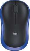 Мышь Logitech M185 Беспроводная чёрный, 910-002236