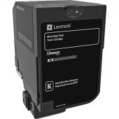 Вид Тонер-картридж Lexmark CS720, CS725 Лазерный Черный 20000стр, 74C0H10