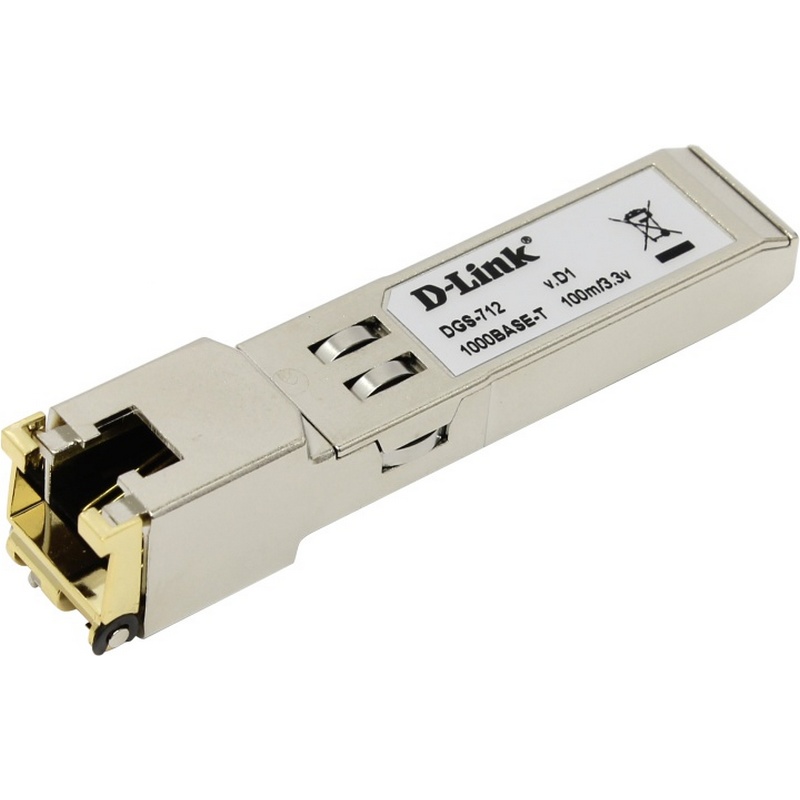 Купить DGS-712/D1A Трансивер D-Link SFP 1000Base-T Витая пара, DGS-712 ...