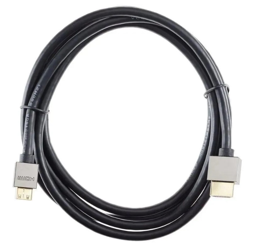 Видео кабель vcom miniHDMI (M) -> HDMI (M) 1.8 м, CG506AC-1.8M