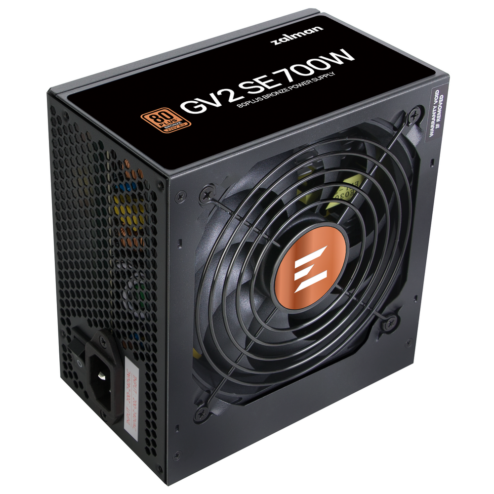 Блок питания для ПК Zalman ATX 80 PLUS Bronze 700 Вт, ZM700-GV2SE