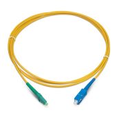 Оптический патч-корд Cabeus SM 9/125 мкм жёлтый 20 м, FOP(s)-9-LC/APC-SC/UPC-20m