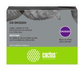 Картридж CACTUS CS-DK22223 для ленточных принтеров Черный, CS-DK22223