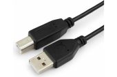 USB кабель Гарнизон USB Type B (M) -&gt; USB Type A (M) 3 м, GCC-USB2-AMBM-3M