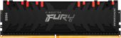 Модуль памяти Kingston FURY Renegade RGB 8 ГБ DIMM DDR4 3600 МГц, KF436C16RBA/8