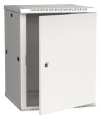 Вид Настенный шкаф ITK Linea W 15U серый, LWR3-15U66-MF