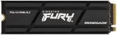 Вид Диск SSD Kingston Fury Renegade M.2 2280 2 ТБ PCIe 4.0 NVMe x4, SFYRDK/2000G