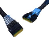 Кабель данных DiliVing Slimline SFF-8654 (x8) -> SFF-8654 (x8) 0.8 м, DLSL74-8815