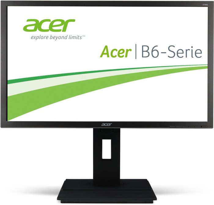 Картинка - 1 Монитор Acer B226HQLAymdr 21.5&quot; LED VA Серый, UM.WB6EE.A01