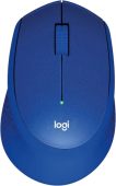 Мышь Logitech M331 Silent Plus Беспроводная синий, 910-004915