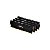 Фото Комплект памяти Kingston FURY Renegade Black 4х32Гб DIMM DDR4 2666МГц, KF426C15RBK4/128