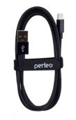 USB кабель Perfeo USB Type A (M) -&gt; Lightning 1 м, I4303