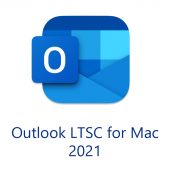Photo Право пользования Microsoft Outlook LTSC for Mac 2021 Single OLV Бессрочно, 36F-00542