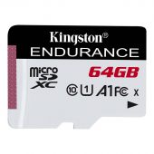 Фото Карта памяти Kingston High Endurance microSDXC 64GB, SDCE/64GB
